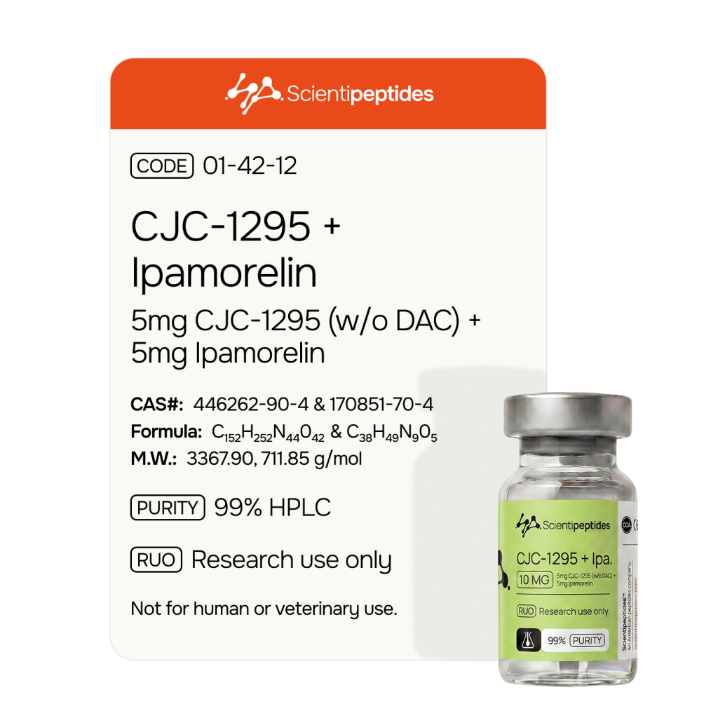 CJC-1295 + Ipa specification card