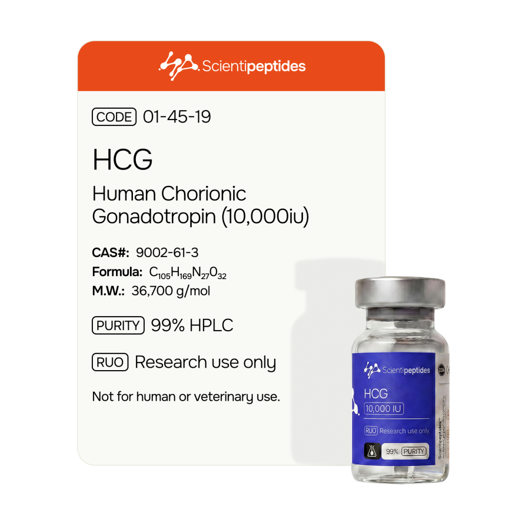 HCG specification card