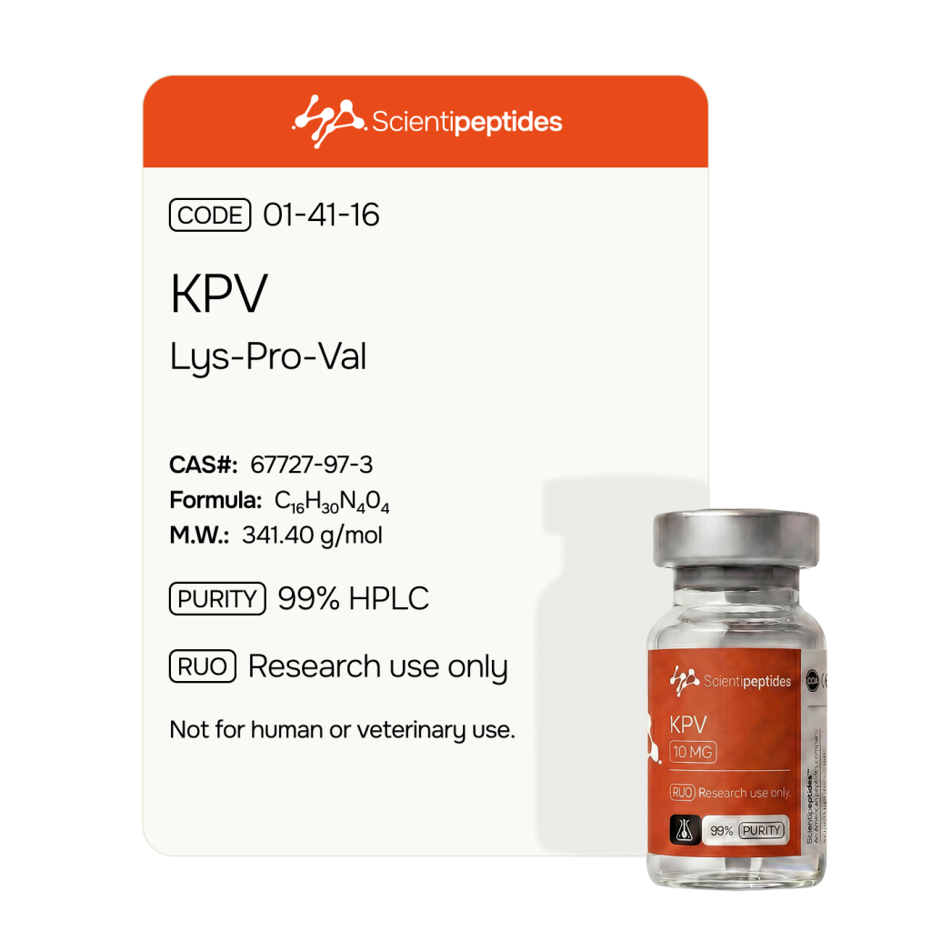 KPV specification card
