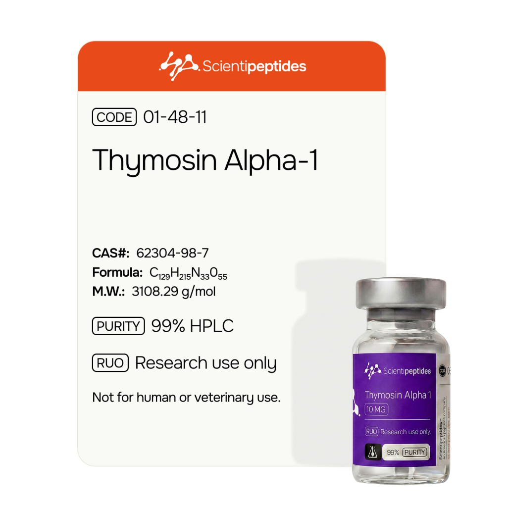 Thymosin Alpha 1 specification card
